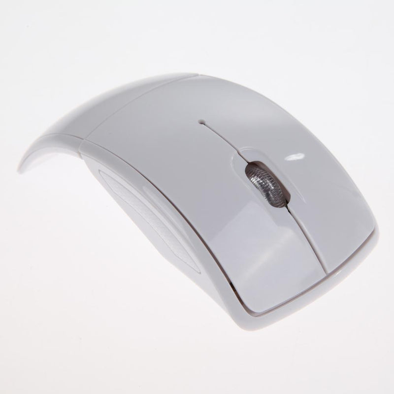 2.4GHz Wireless Arc Folding Mouse with USB Receiver for Laptop Tablet PC