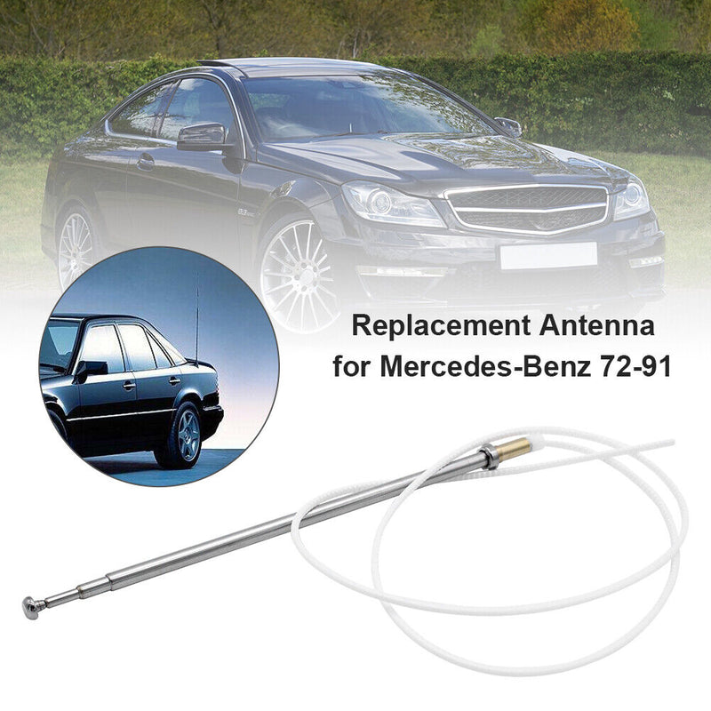 AM FM Power Antenna Mast for Mercedes Benz W124 W126 W201 W201 2018270001 Newly