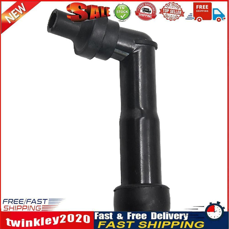 102 Degree Motorcycle Ignition Spark Plug Cap Resistor Cover for 10mm/12mm Newly