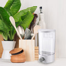Kitchen Food Storage Box Grain Moisture-Proof Sealed Cans Quantitative Fall Tank