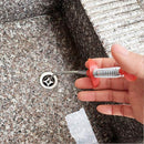 Wire Brush Sewer Dredging Device Spring Pipe Cleaning Brush Sink Cleaning Hook