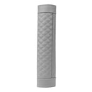 2pcs Car Safety Seat Belt Covers PU Leather Shoulder Protection Pad (Grey) Newly