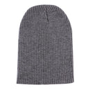 Unisex Women Men Cap Warm Hat Skullies Knitted Beanie Cap(Gray)