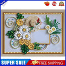 5D Part Special Shaped Drill Diamond Painting Flowers Mosaic Kitd Wall Art