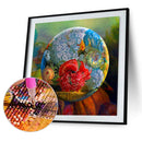 5D Diamond Painting Kit Flower Ball Full Round Drill Rhinestone DIY Crafts