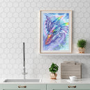 5D DIY Full Drill Diamond Painting Dragon Cross Stitch Mosaic Craft Kit Wall Art