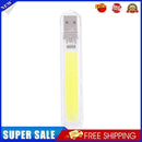 Mini Portable USB Book Light Bright Reading Lamp for PC Laptop (White 8COB)