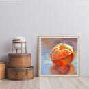 Oil Paint By Numbers Orange Frameless Picture Craft Kit for Home Living Room
