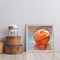 Oil Paint By Numbers Orange Frameless Picture Craft Kit for Home Living Room
