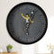 Decorations Black Personality Kung Fu Wall Clock Chinese Round Clock Bruce Lee