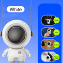 Summer Silent Air Cooling Fan Leafless Travel Desktop Wearable Fans (White)