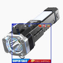 #A LED Flashlight for Car Waterproof Tool (With Glass Breaker and Seatbelt Cut