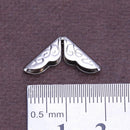 100pcs Tone Scrapbooking Albums Corner Protectors Card File Menu Metal Book
