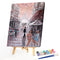 Street Girl Paint By Numbers Kit DIY Frameless Acrylic Picture On Canvas