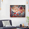 Frameless Dessert House Oil Paint By Numbers DIY Kit Handmade Drawing On Canvas