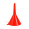 4PCS Plastic Red Different Size Funnel Set Kitchen Oil Garden Clean Fuel to D6I9