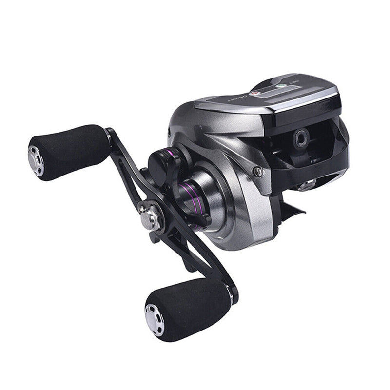 8.0/1 18+1BB Fishing Baitcasting Reel with Digital Display (Right Hand) Newly