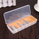 Large Travel Pill Cases Portable 7-Day Medicine Box Tablet Container(Orange
