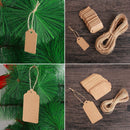Wedding Favour 20M Rope Gift Tag Price Label Hanging Ornaments Kraft Paper