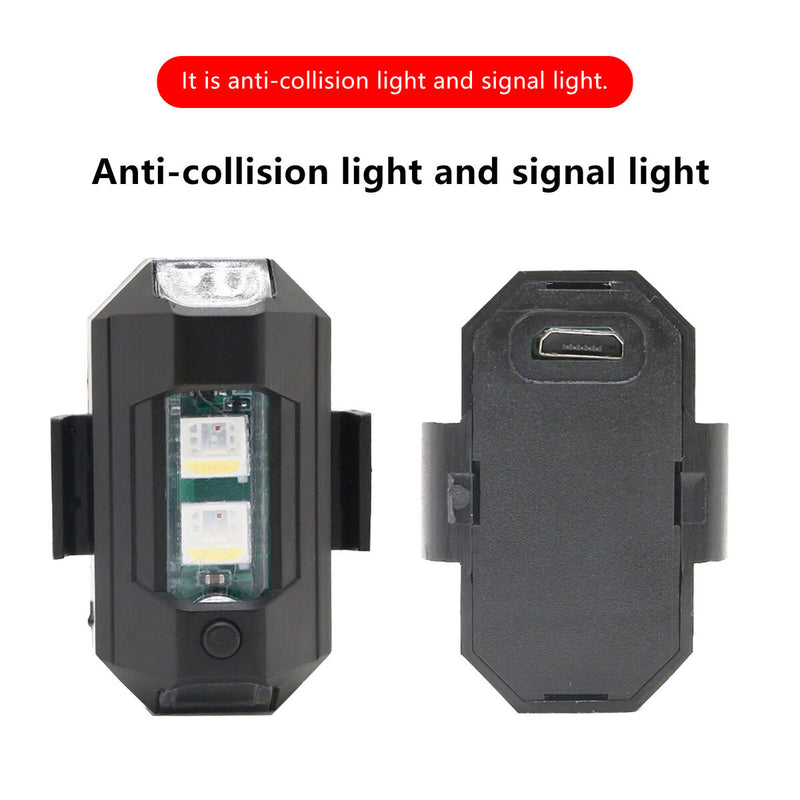 LED Strobe Lights Kit Emergency Caution Hazard Warning Flashing Signal Ligh