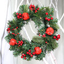 30cm Artificial Wreath Photography Props for Party Holiday Christmas Decora