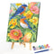 Frameless Bird Flower Oil Paint By Numbers Kit DIY Acrylic Handmade Handicraft
