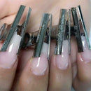 6pcs C-Curve Pinching Clips Set Metal Nail Art Tools Acrylic Clamp 2022 Gel E6X3