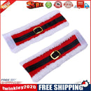 4pcs/lot Christmas Decor Napkin Holders Belt Buckle Christmas Decoration
