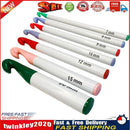 7pcs Colorful Thick Crochet Hook Set Weave Wool Sweater Scarf Accessories Newly
