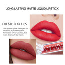 6pcs/set Mat Liquid Lipstick Waterproof Long Lasting Professional Lip Gloss