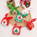 Claus Gifts Box Candy Treat Bag Biscuit Bags Merry Christmas Xmas Candy Bags