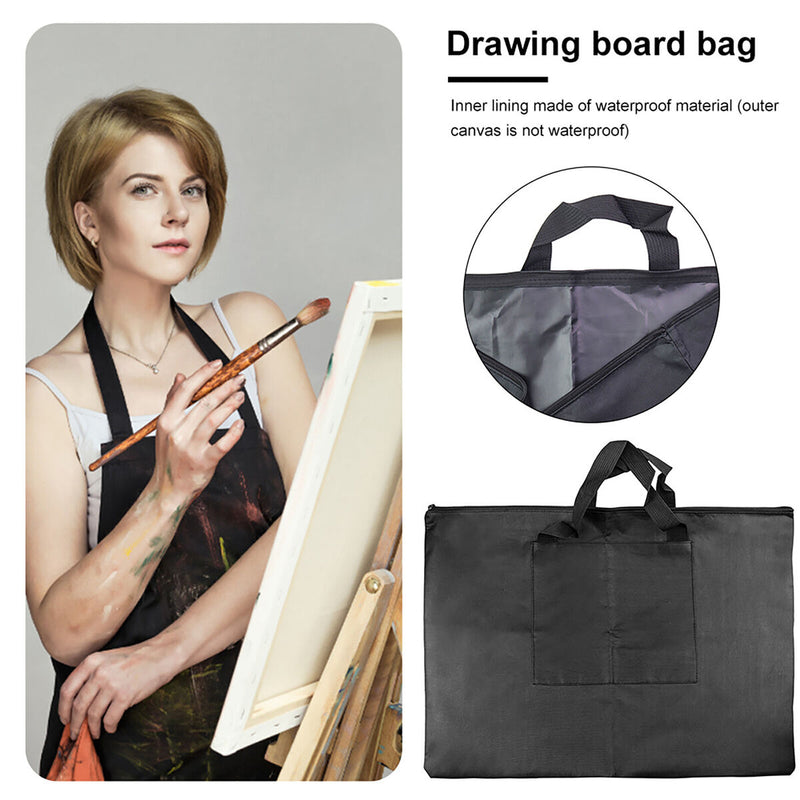 Waterproof Nylon Drawing Bag Portable Thickened A2 Art Drawing Board Bag