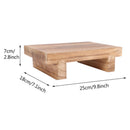 Wooden Bedside Step Stool Indoor & Outdoor Mobility Step Stool Portable One Step