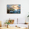 Oil Paint By Numbers Landscape Coloring Picture Drawing