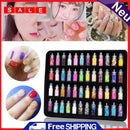 Nail Glitter Powder Nail Art Gel Polishing Culture Manicure Kit Colorful Sequins