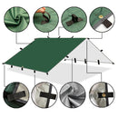 Multifunctional Sun Shade Sun Protection Awning Tent for Camping Picnic Barbecue