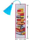 DIY Special Shape Drill Bookmark Rhinestone Page Mark Art Craft Decoration Cr