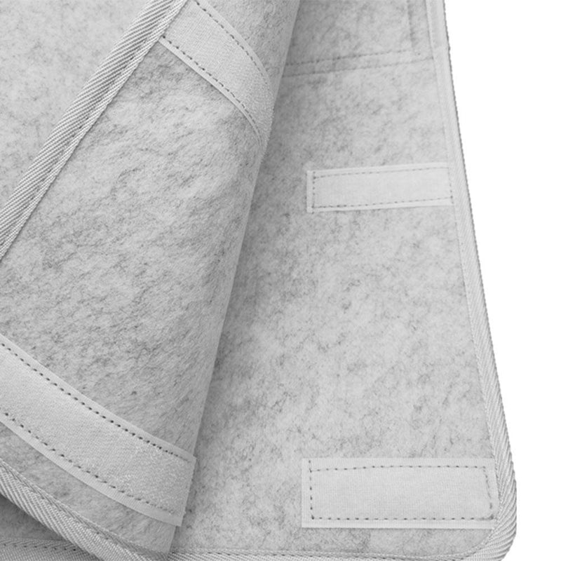 Felt Bed Pocket Water Bottle Storage Container TV Remote Control Hanging Holder