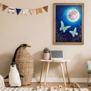 5D DIY Landscape under the moon Full Round Drill Diamond Painting Newly