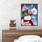 Acrylic Oil Painting By Numbers Cute Snowman Digital Picture Art Home Wall Decor