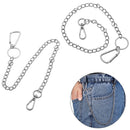 Punk Hipster Pant Wallet Belt Chain HipHop Jewelry Jean Keychain Clip Keyring