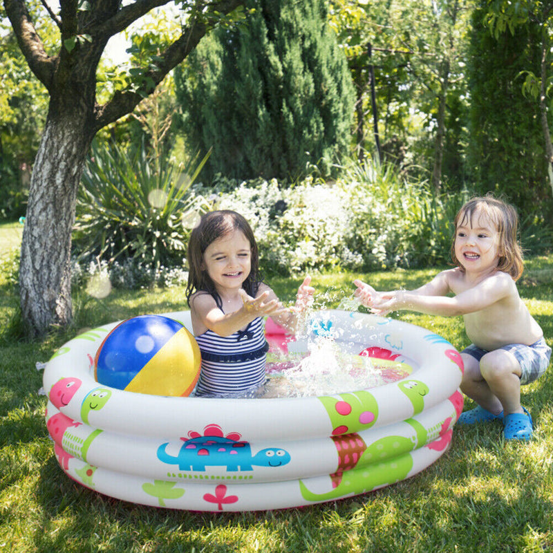 Summer Baby Inflatable Pool Soft Portable Bathtub for Water Game (90x25cm) Newly