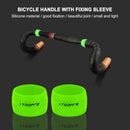 2pcs Bike Handlebar Tape Ring Anti-Skid Bicycle Handle Strap Sleeve (Green)