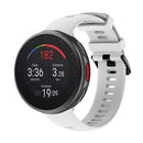 Adjustable Silicone Strap Bracelet Watchband for Polar Vantage V2 (White) Newly