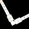 10Pcs 10mm RGB 4 Pin L Shape 90 Degree Solderless Connectors For 5050 12V LED