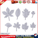 8 Metal Leaves Cutting Dies Stencils For DIY Scrapbooking Embossing Newly