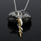 Men Women Glow In The Dark Chain Luminous Dragon Sword Necklace Choker Pendant