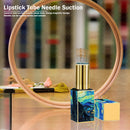 Lipstick Pin Cushion Retractable Sew Needle Oil Painting Tube (Starry Sky)