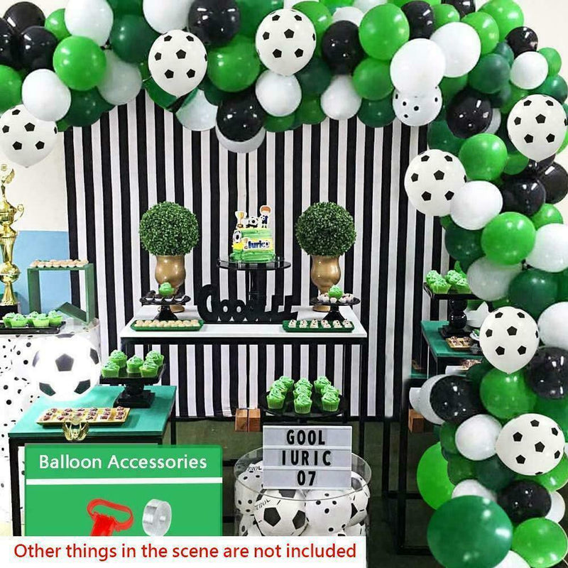 94X Football Theme Ballon Arch Garland Kit Latex Balloon Decor Birthday C4G2