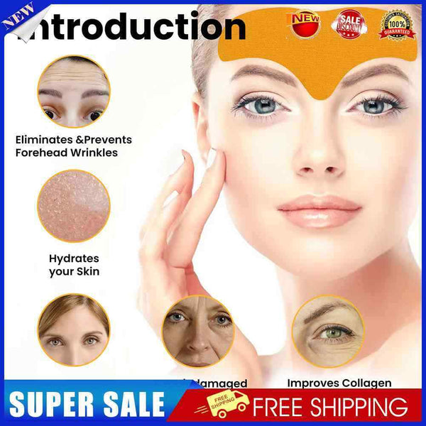 Forehead Firming Pads Moisturizng Forehead Stickers for Women Skin Care Sup